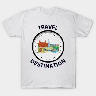 Travel to Amsterdam T-Shirt